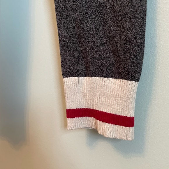 Women’s Garage Thick Grey Winter Leggings with Sock Ankle Cuff - Picture 3 of 7